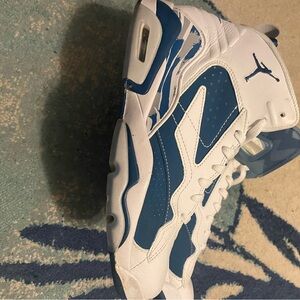 Jordan Men's Shoes White and Blue